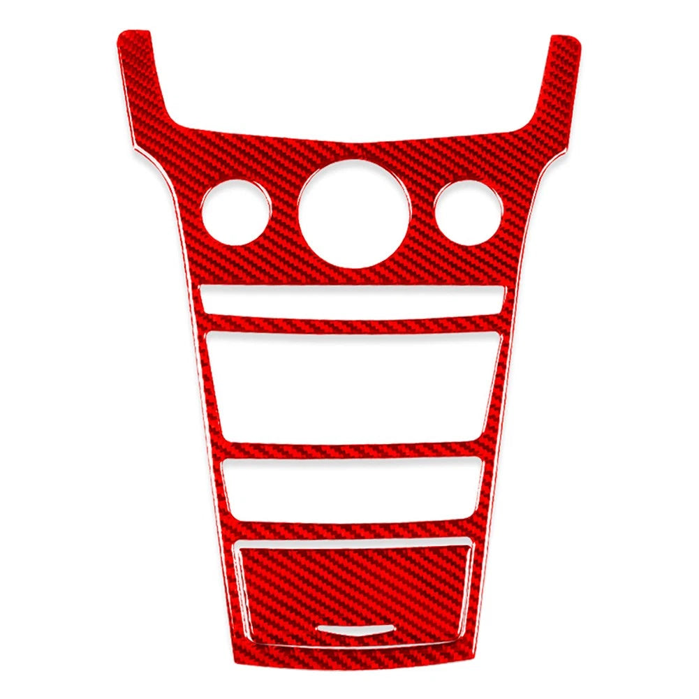 2Pcs Central Console Cover Trim Red for Cadillac CTS (2008–2013)