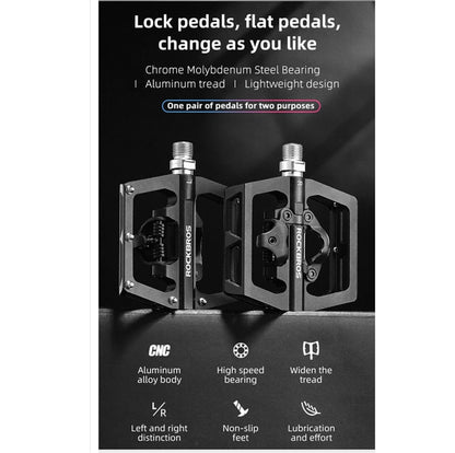 Aluminum Alloy Flat Pedals for MTB Bike (2010–2023)