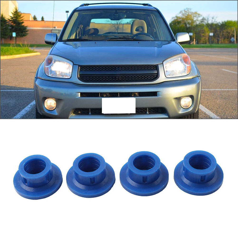 Set of 4 Steering Rack Bushing for Toyota RAV4 (2004–2005) Blue