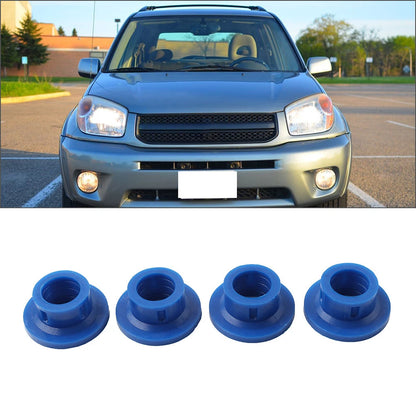 Set of 4 Steering Rack Bushing for Toyota RAV4 (2004–2005) Blue