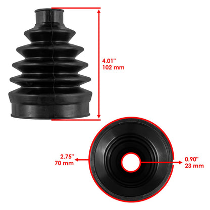 Rear Axle Outer CV Boot Kit for Honda Pioneer 700-4 (2014–2016)