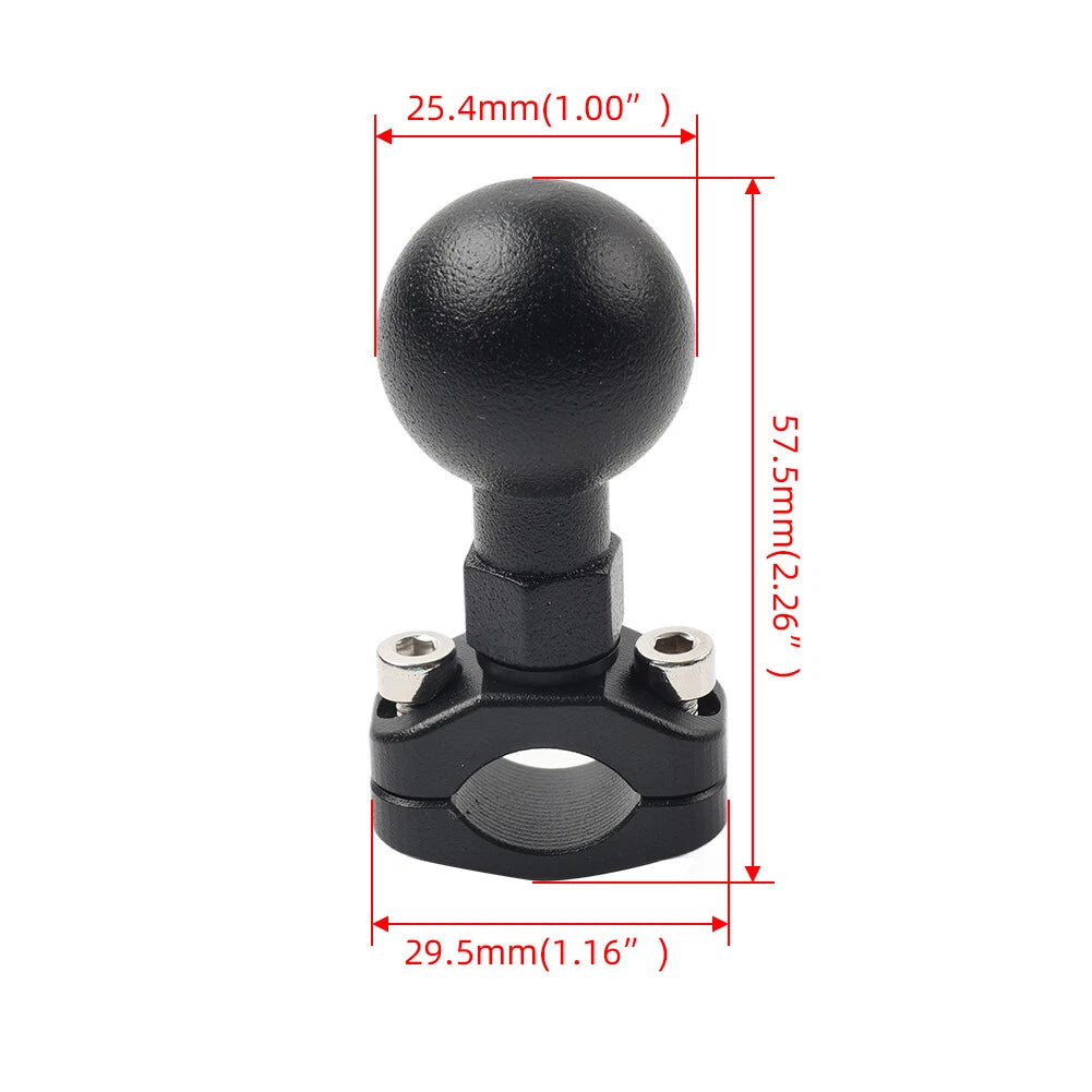 Universal Motorcycle GPS Phone Holder Bracket Clamp Stand