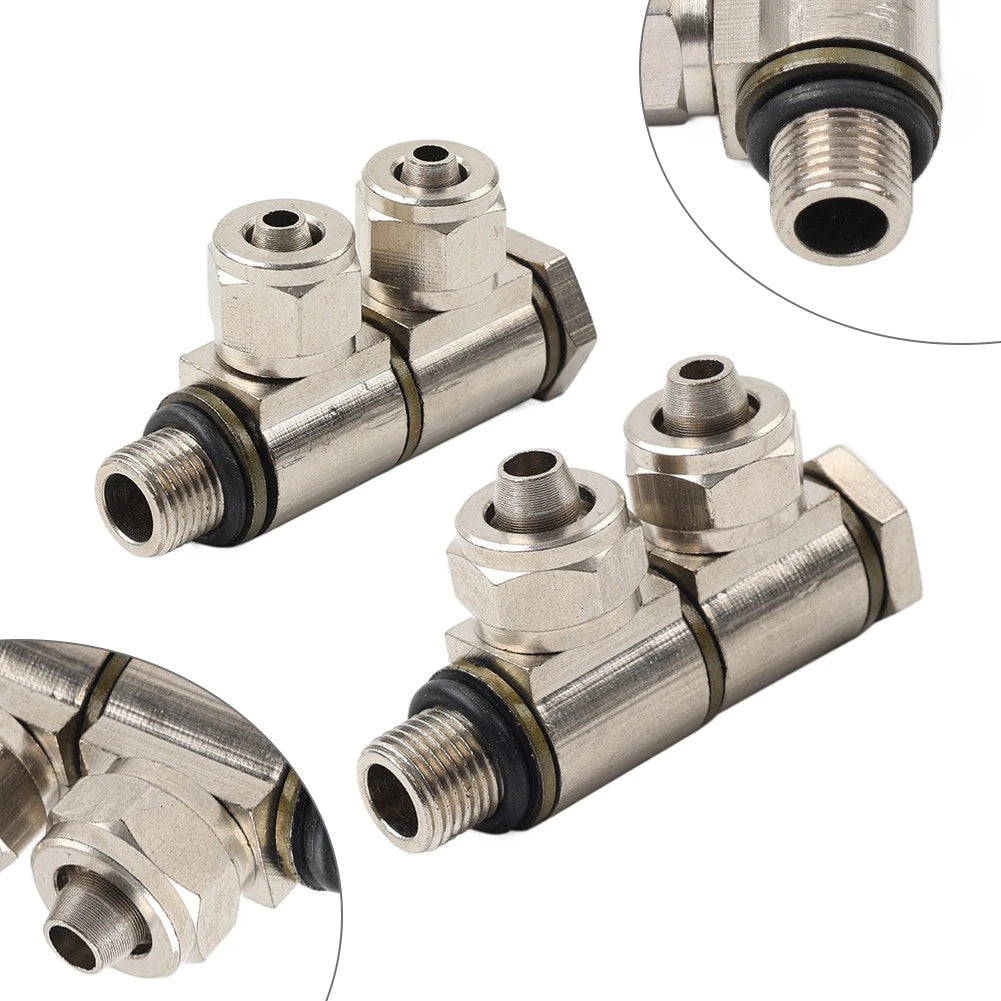 Air Valve Metal Connector for Tire Changer Machine (6mm, 8mm)