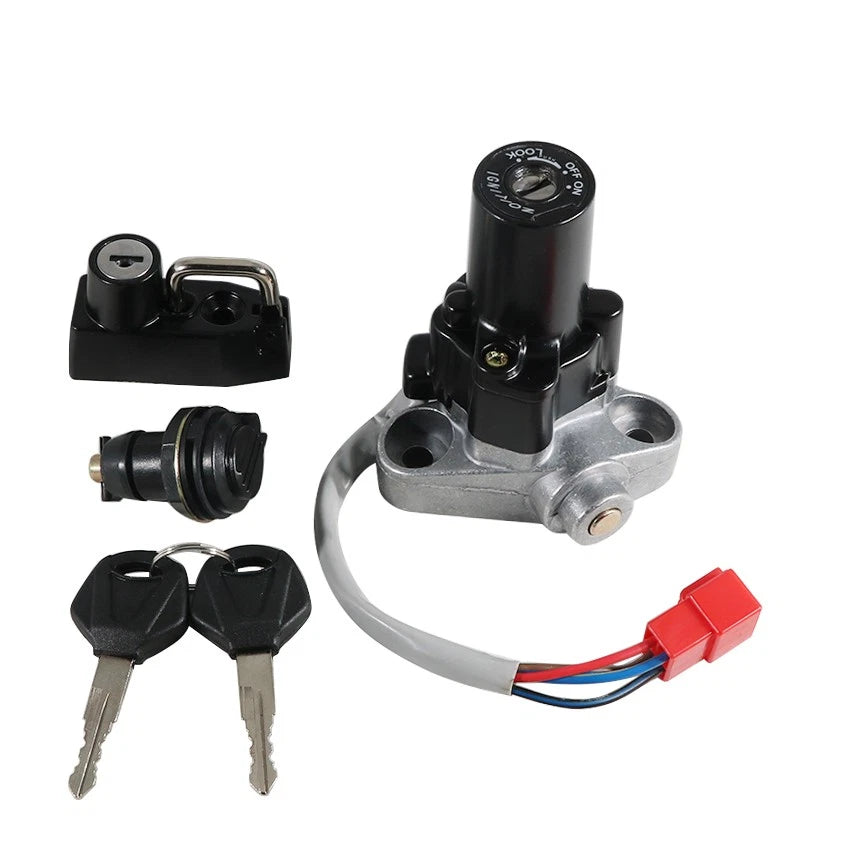 Ignition Key Switch Lock Set for Yamaha XVS1100A Drag Star/V-Star Classic (2000–2008)