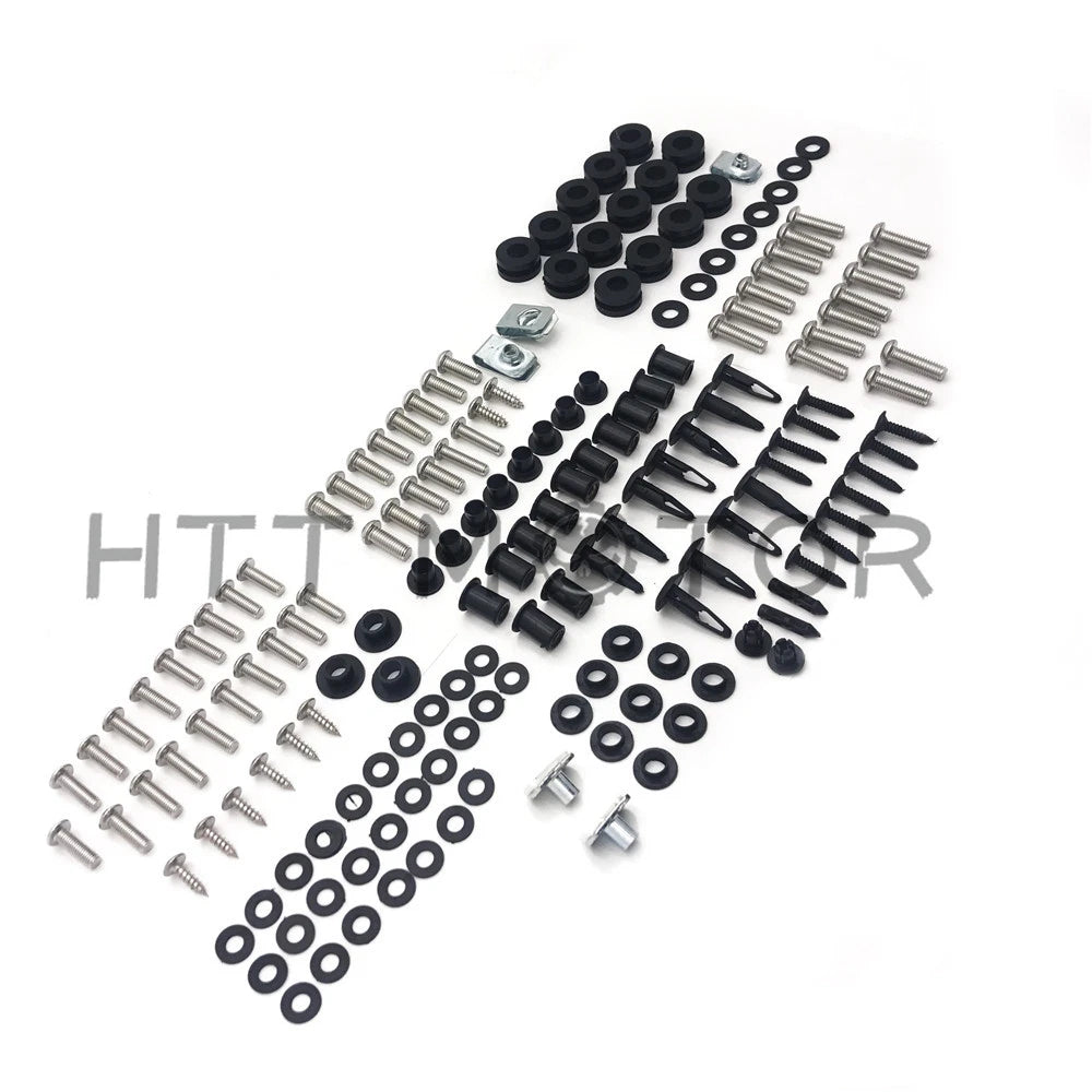 Complete Stainless Steel Fairing Bolt Kit for Honda CBR600RR (2003–2004)