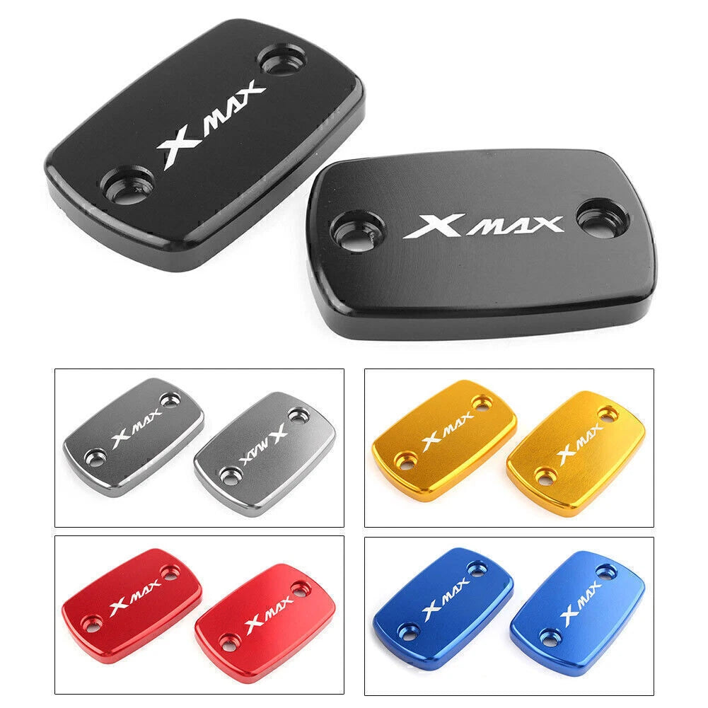 2X Front Fluid Reservoir Cap Cover for Yamaha XMAX X-MAX 300 (2017–2018)