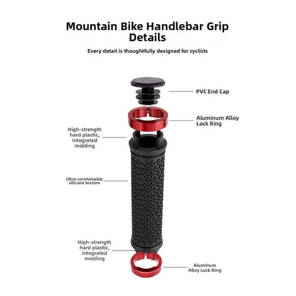 Silicone MTB Handlebar Grips for Mountain Bikes