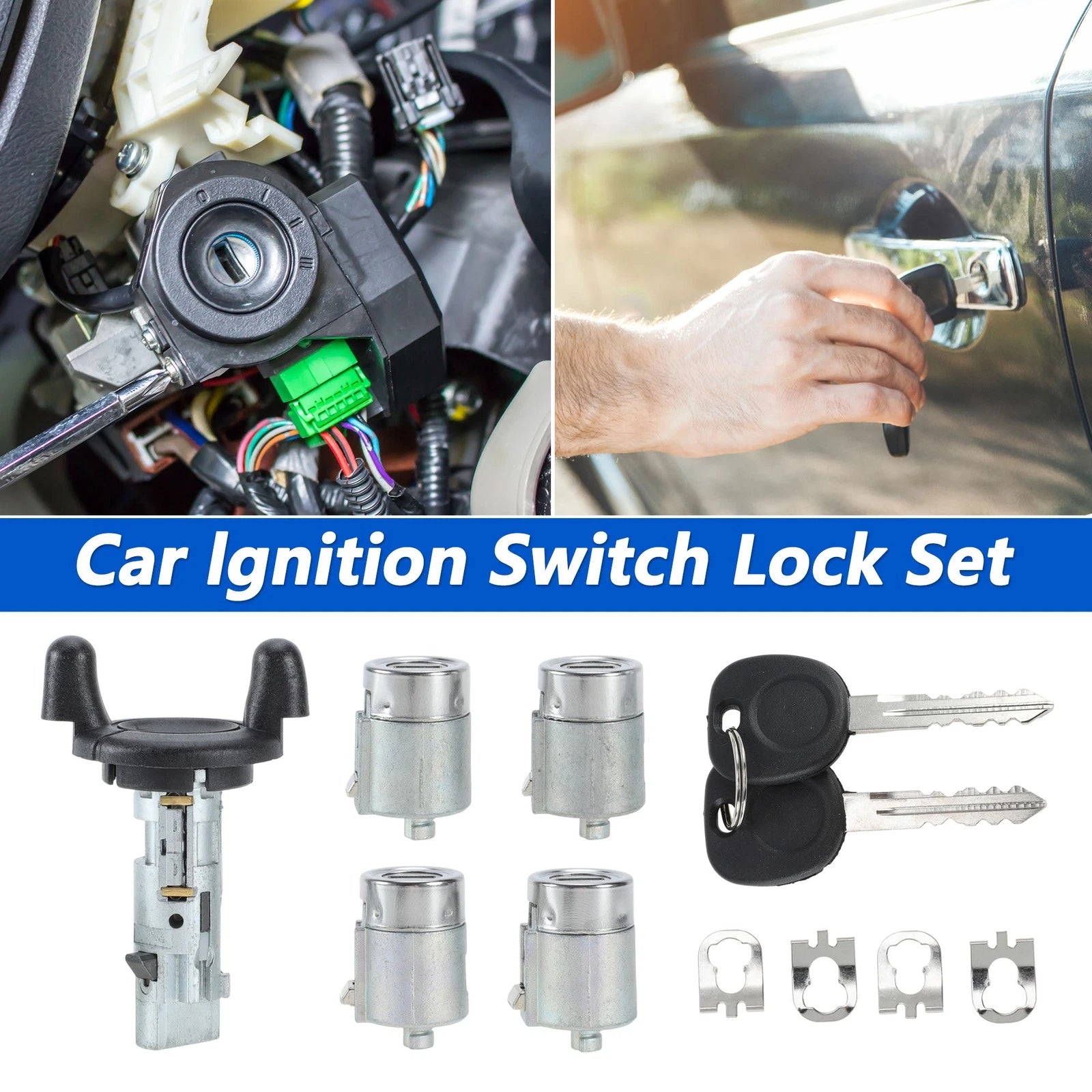 Ignition Lock Cylinder and Door Lock for Chevrolet Express Van (2003–2023)