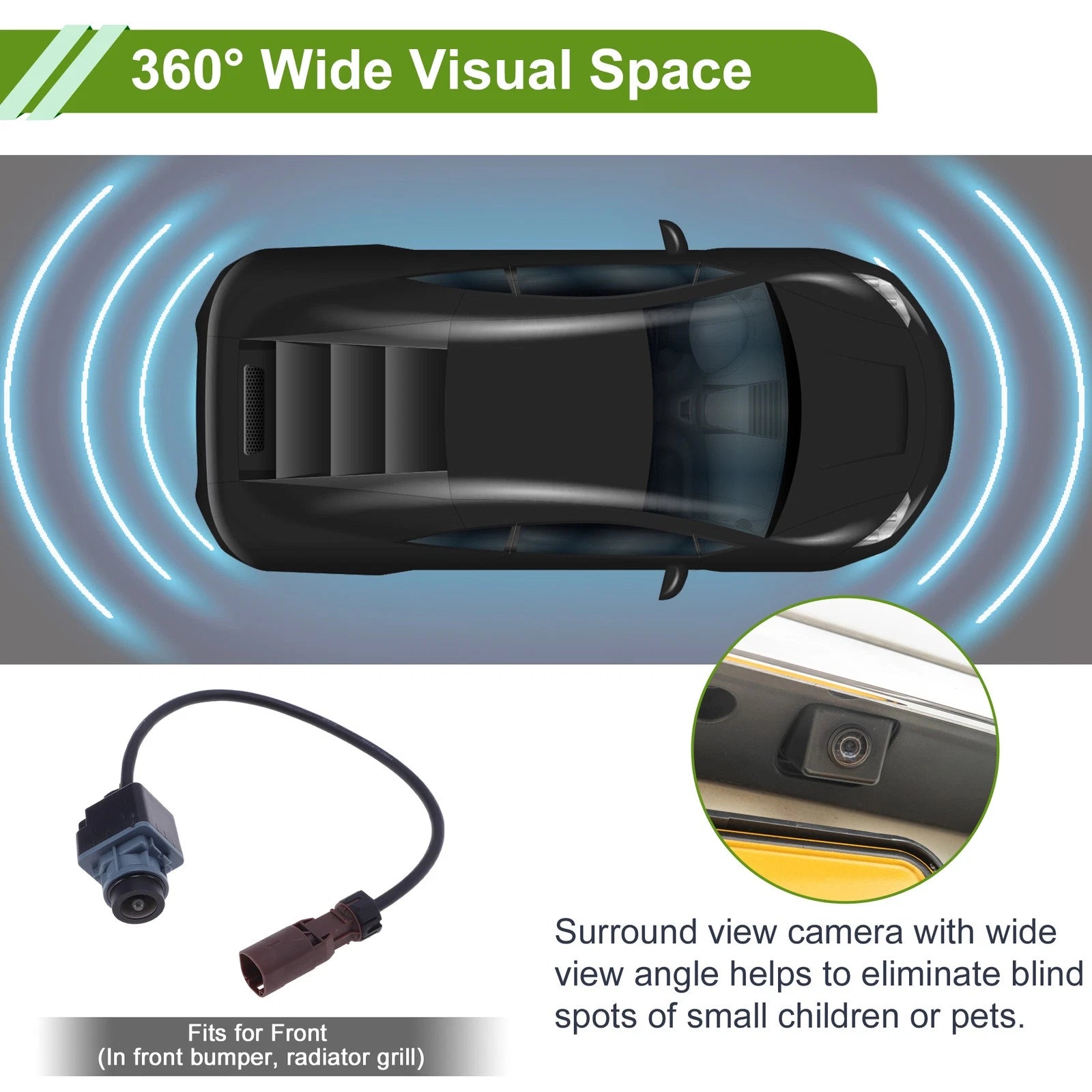 Car Camera Surround View for Mercedes-Benz GL350 2013–2016