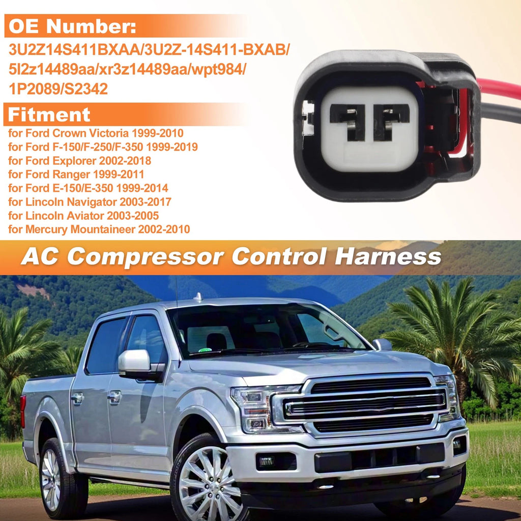 A/C Compressor Control Valve Plug for Ford Crown Victoria (1999–2010)