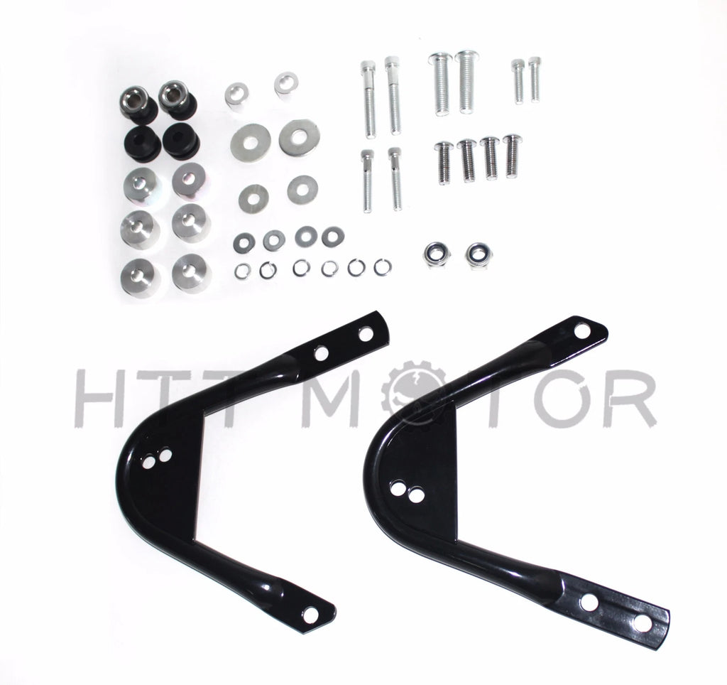 2X Tour Pack Docking Hardware Kit for Harley Davidson Touring (1997–2008)