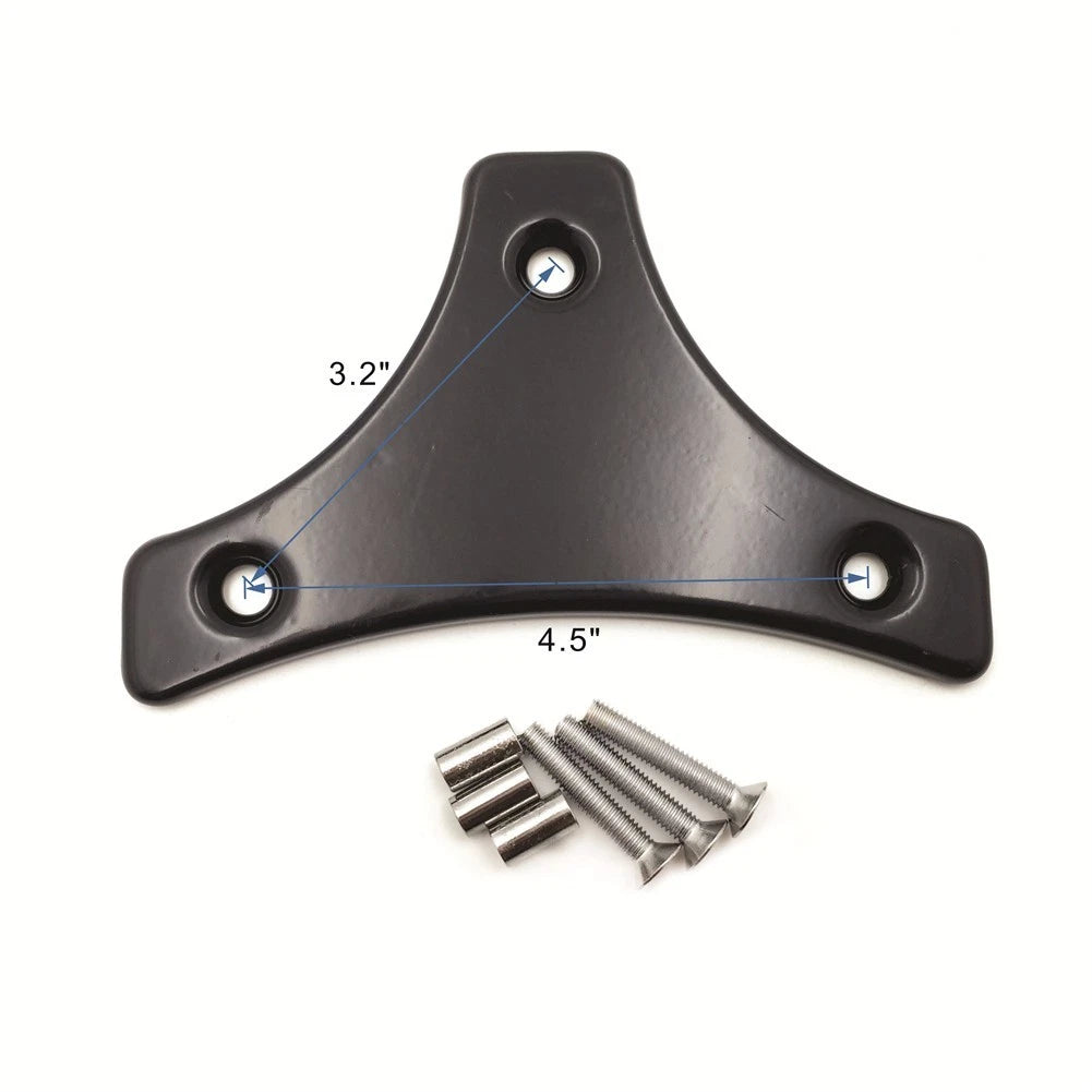 Sissy Bar Backrest Pad Mount Kit for Harley Touring (2009–2017)