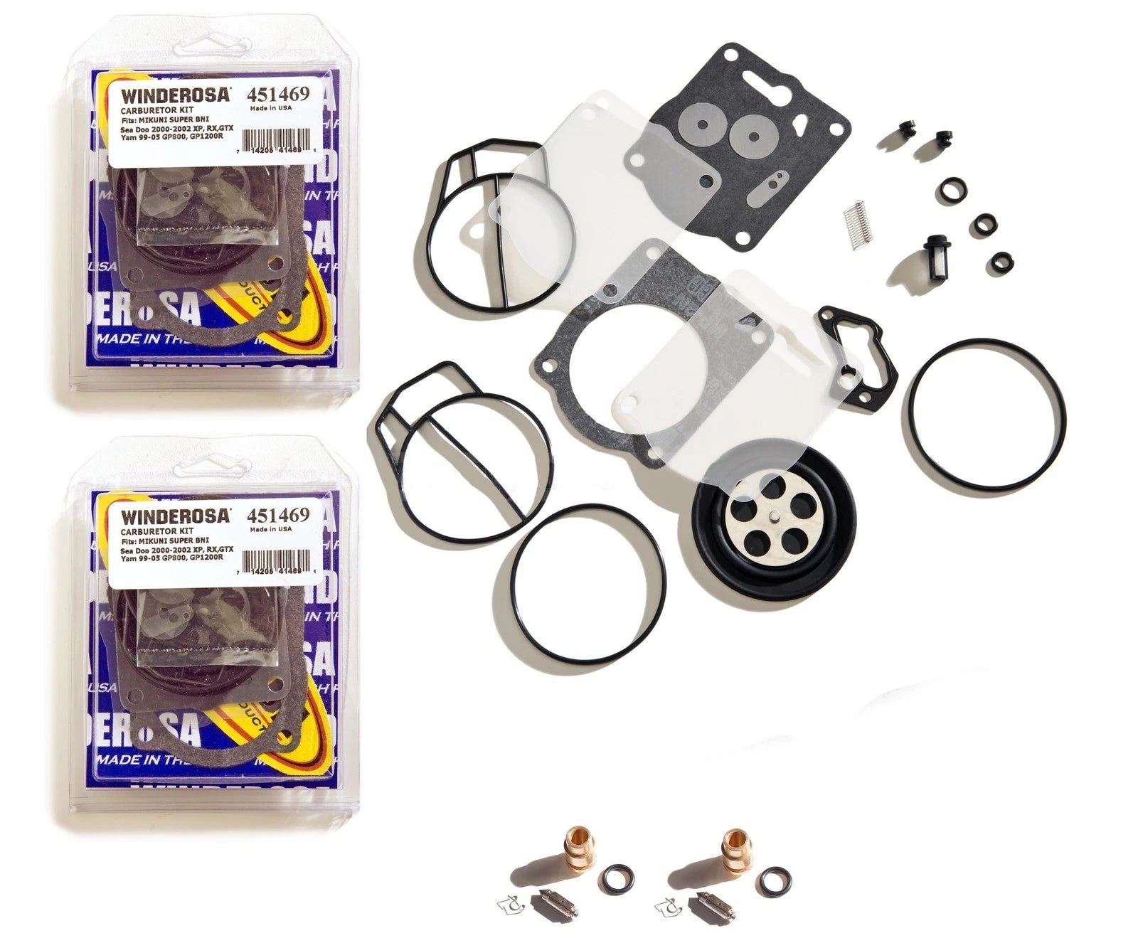 Carburetor Rebuild Kit for Yamaha GPR GP XL XLT 800 (1996–2001)