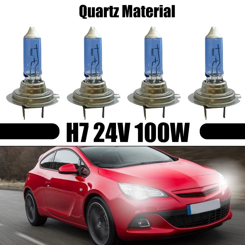 2022 Brand New H7 Headlight 100W 4pcs All Blue Car Accessories