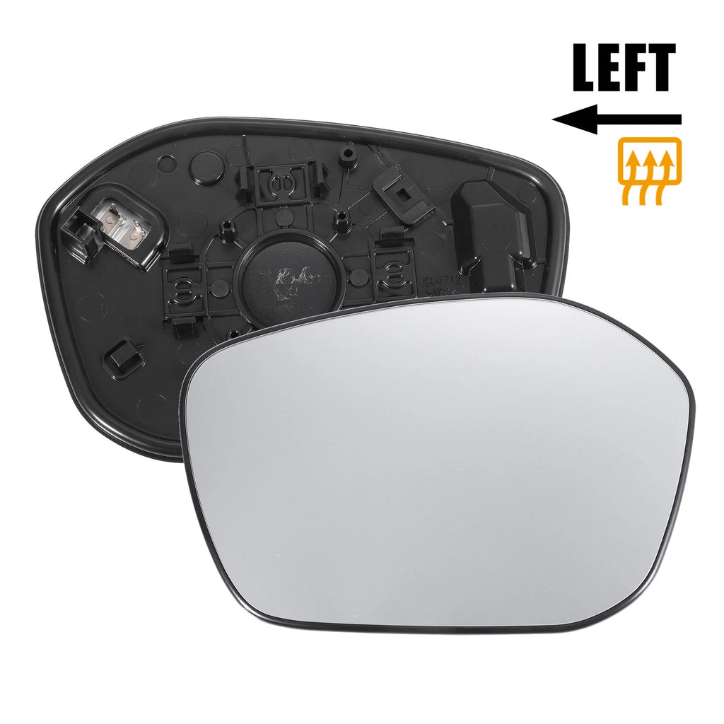 Left Side White Mirror Glass with Back Heated for Honda Civic (2022–2024)