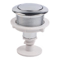 Toilet Flush Button 55mm ABS Compact Single Button with Bracket Option
