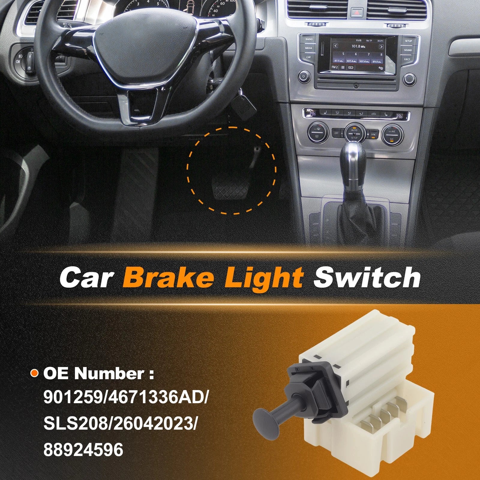Brake Light Switch for Chrysler 300 (2005–2010) 901259