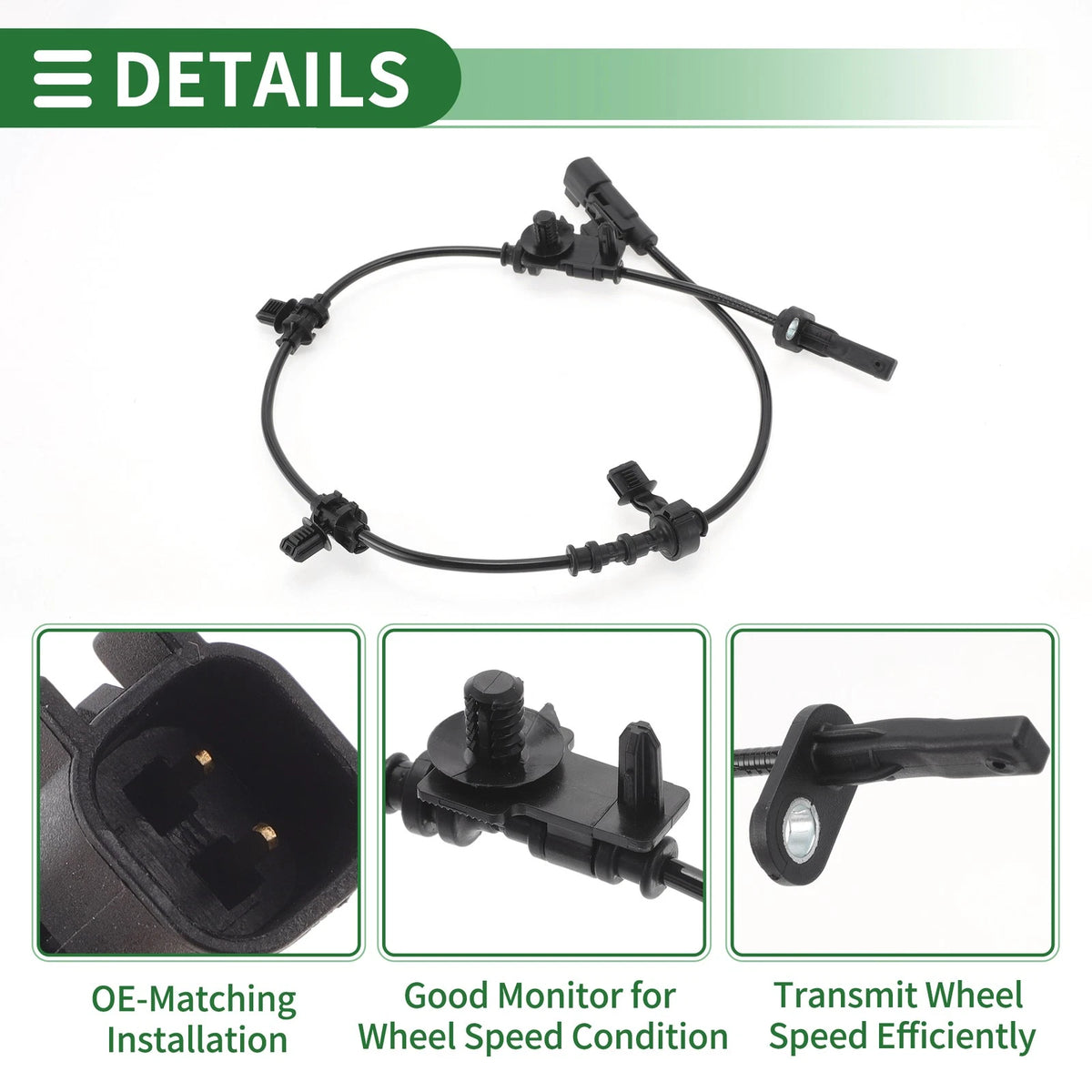 ABS Wheel Speed Sensor No. 84613190 for Opel Insignia (2017–2020)