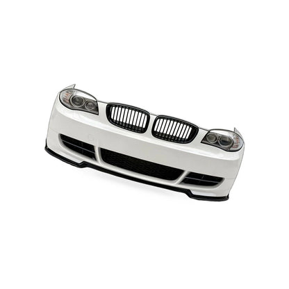 Carbon Fiber Dual Line Front Grille Mesh for BMW 1 Series E81 E87 (2008–2011)