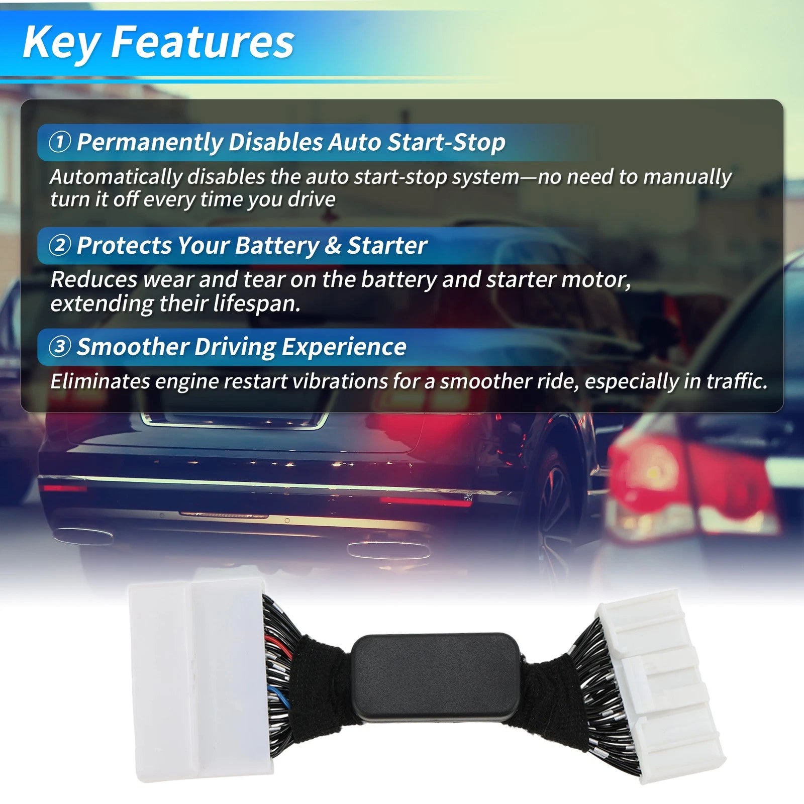 Auto Start Stop Eliminator for Hyundai Santa Fe (2024–2026) Auto Disable