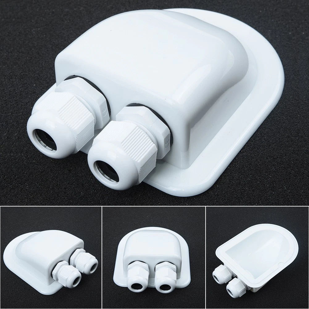 Roof Wire Entry Gland Box for Caravan RV (Solar Panel Cable)
