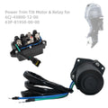 Trim Tilt Motor & Relay for Yamaha 70HP F70LA (2019) 6CJ-43800-12-00 63P-81950