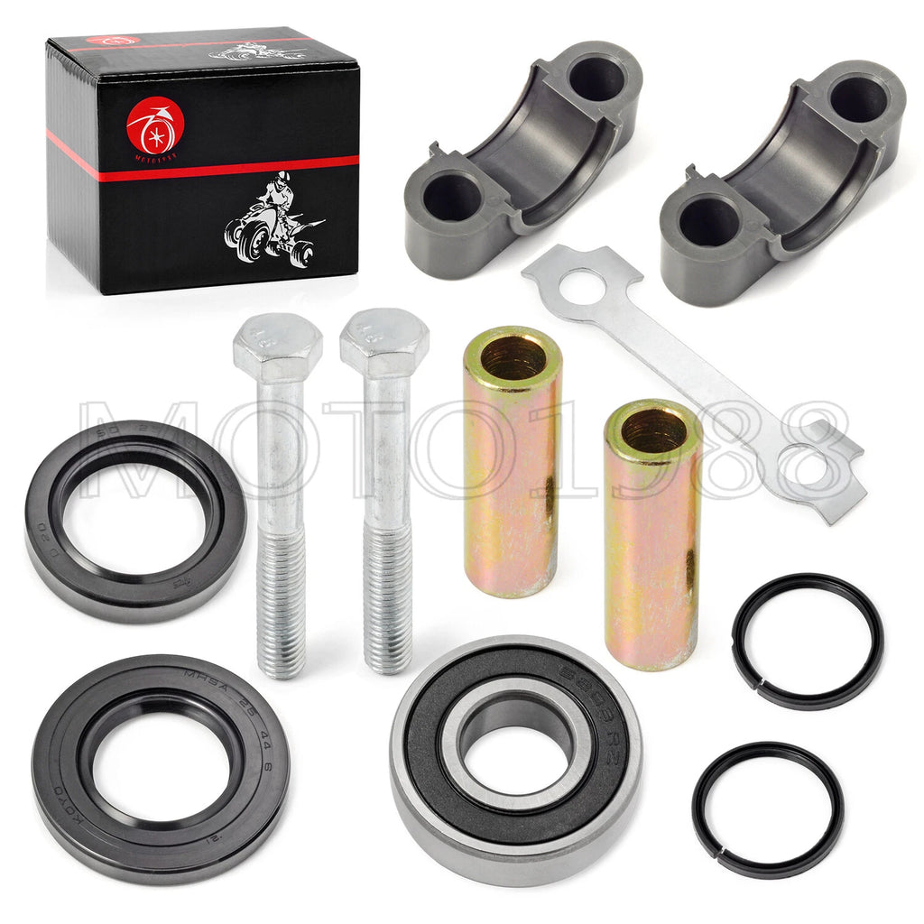 Steering Stem Bushing Bearing Seal Rebuild Kit for Yamaha Kodiak 400 450 (1993–2006)