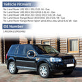 Mirror Cover Cap Set for Land Rover LR2 (2011) - Left Right Replacement