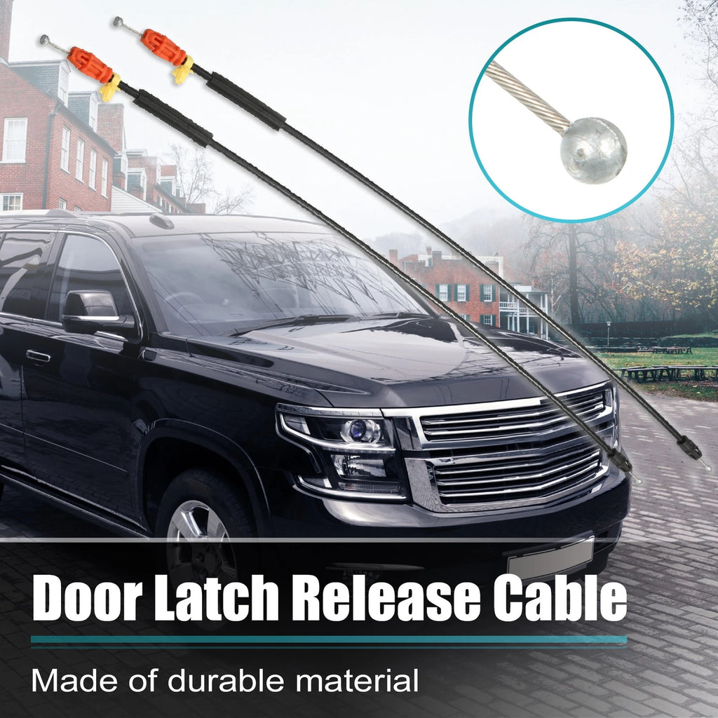 2pcs Front Door Handle Latch Release Cable for Chevrolet Silverado (2014–2020)