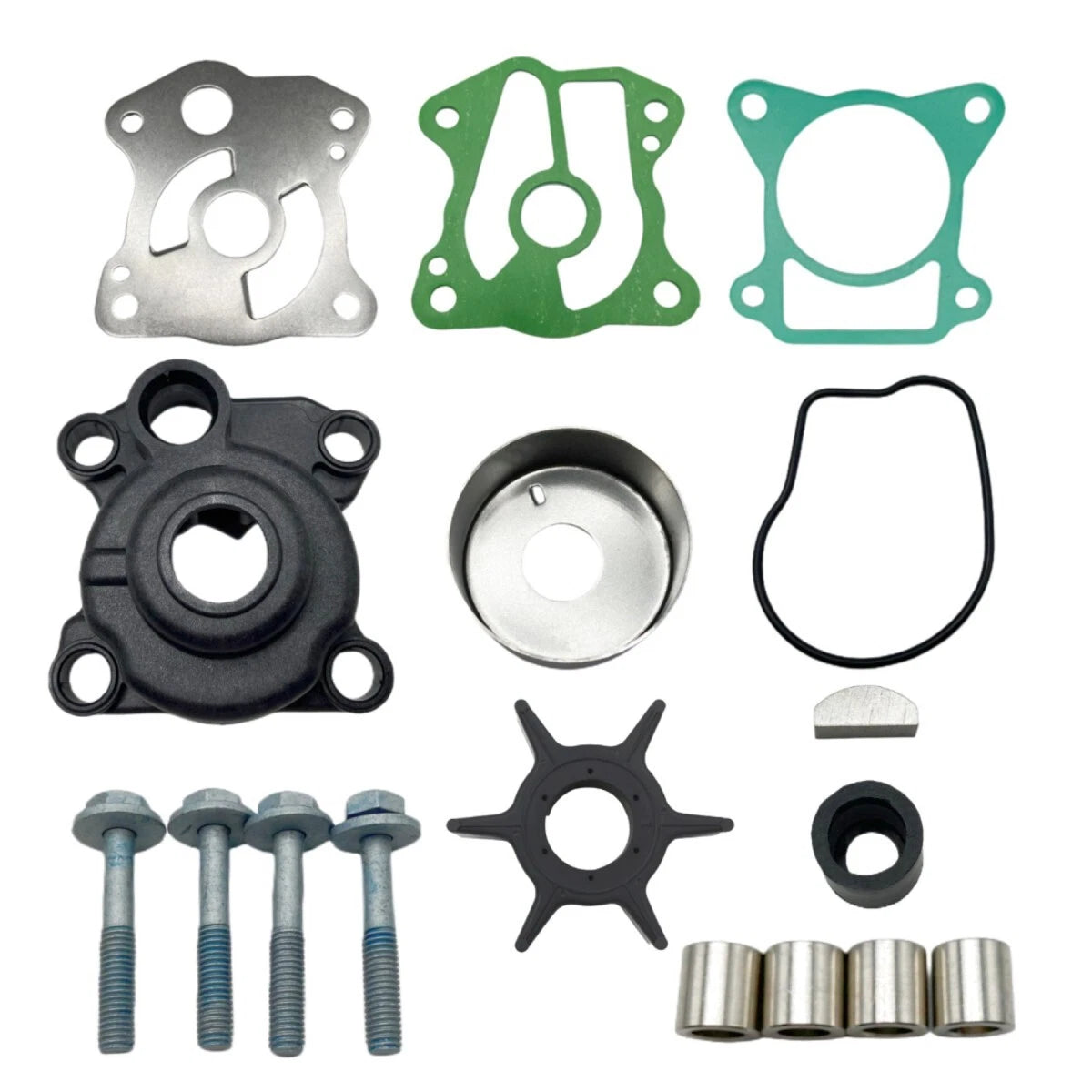 Water Pump Impeller Kit for Honda Marine Outboard BF 25 35hp (06193-ZV7-020)