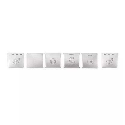 Center Console CD Panel Switch Cover Trim for Mercedes Benz GLK Class (2010–2015)