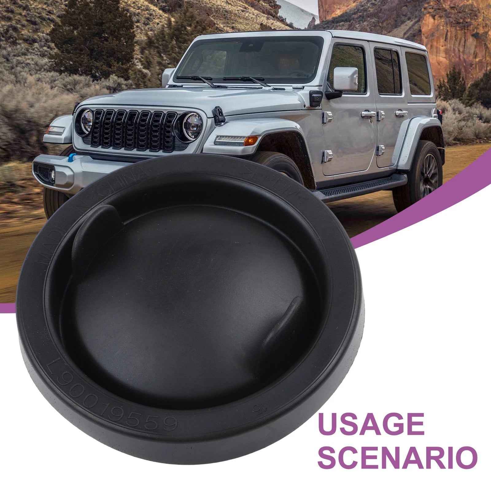Headlamp Light Cover for (68354272AA)