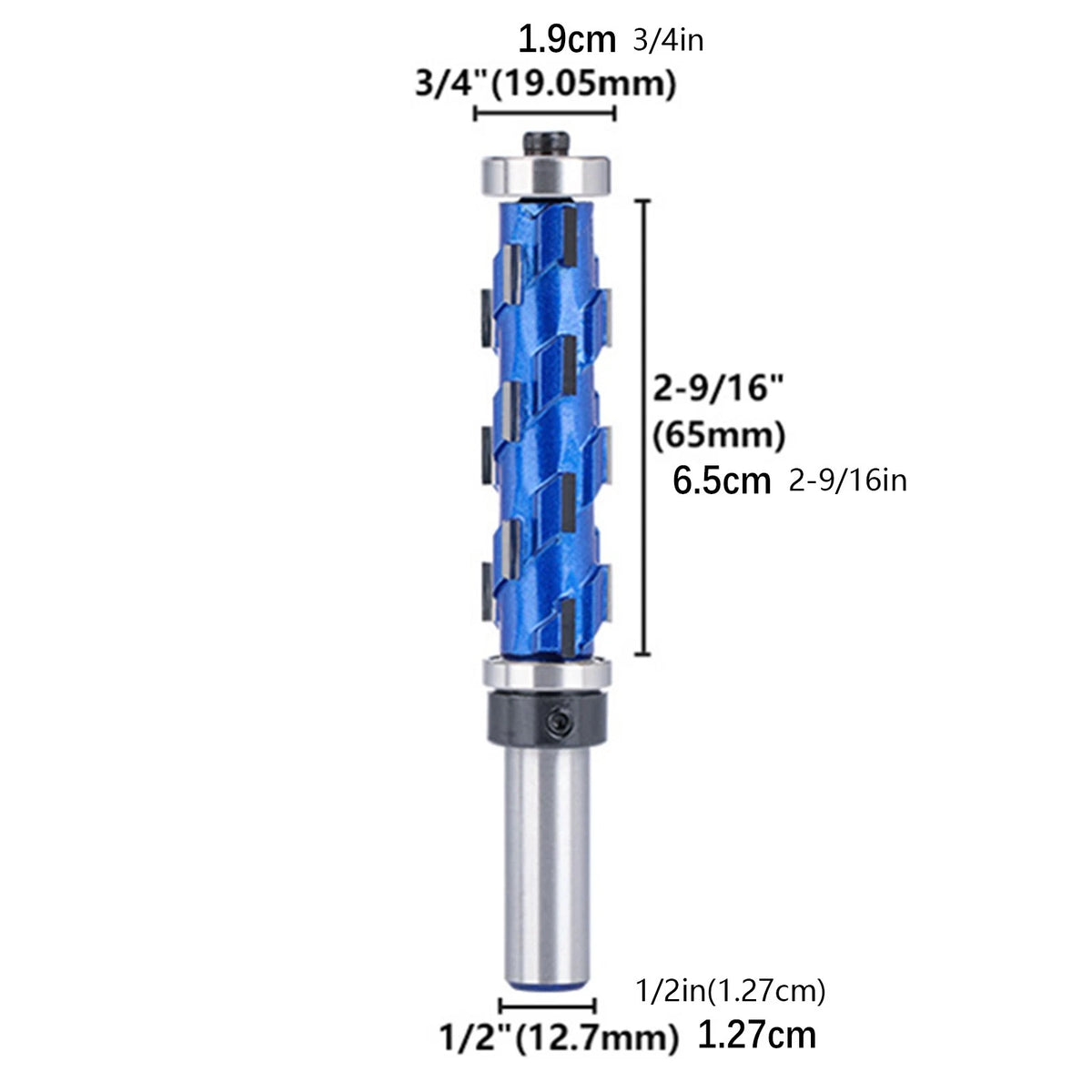 Flush Trim Router Bit for (1/2" Shank)