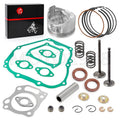 Engine Top End Rebuild Kit +0.25 Piston Valve for Yamaha Golf Cart G11 G16 G20