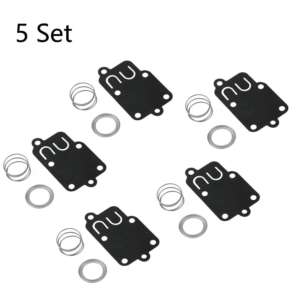 Set of 5 Carburetor Diaphragm Rebuild Kit for B&S (270026, 272538, 272538S, 272637, 5021)