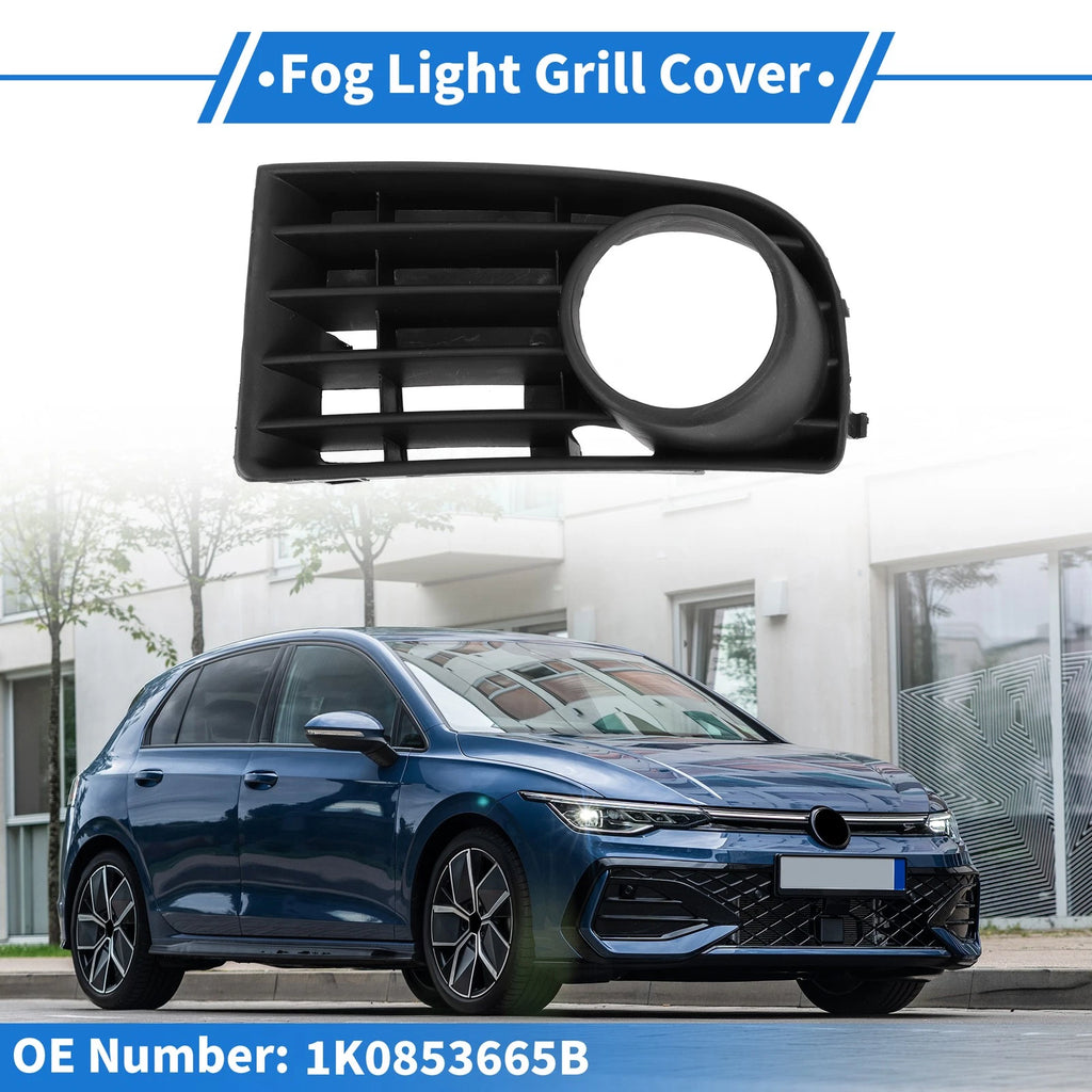 Front Left Fog Light Grill Replacement for Volkswagen Golf 5 (2005–2009)
