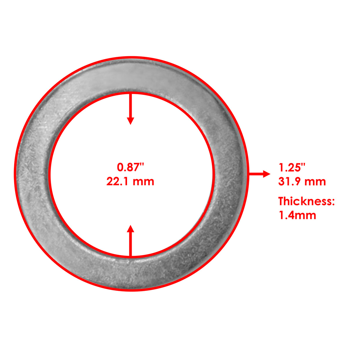 Steering Spindle Washer Replacement for Husqvarna Poulan (1990–2005)