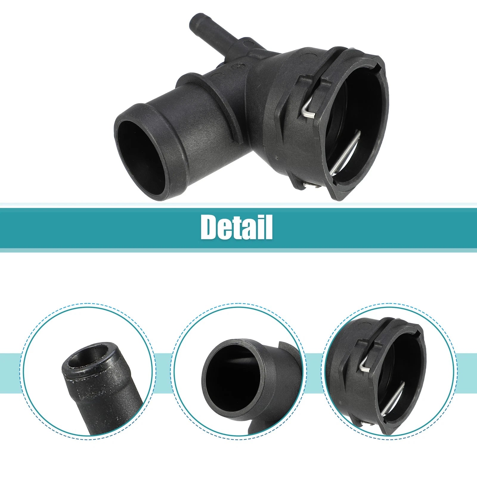 Engine Coolant Distributor Hose Connector for Volkswagen Tiguan (2009–2017)
