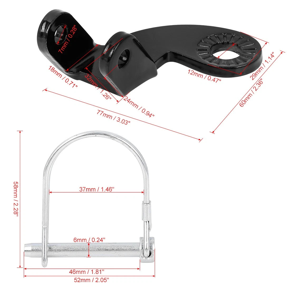 Bicycle Trailer Coupler Hitch Replacement Metal Attachment for Bike Trailer (2000–2026)
