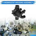 Engine Coolant Thermostat Housing Assembly for BMW X5 E70 E71 X6 2007-2010
