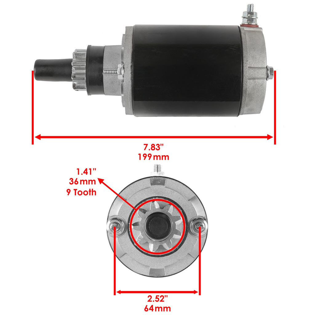 Starter Replacement for Johnson 30HP 1984–1993 Marine