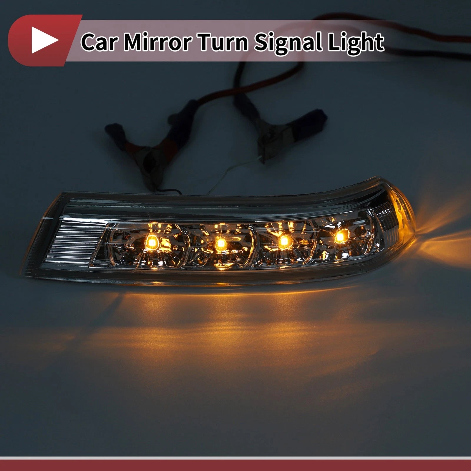 Mirror Turn Signal Light Replacement for Hyundai Santa Fe (2013–2018) Right