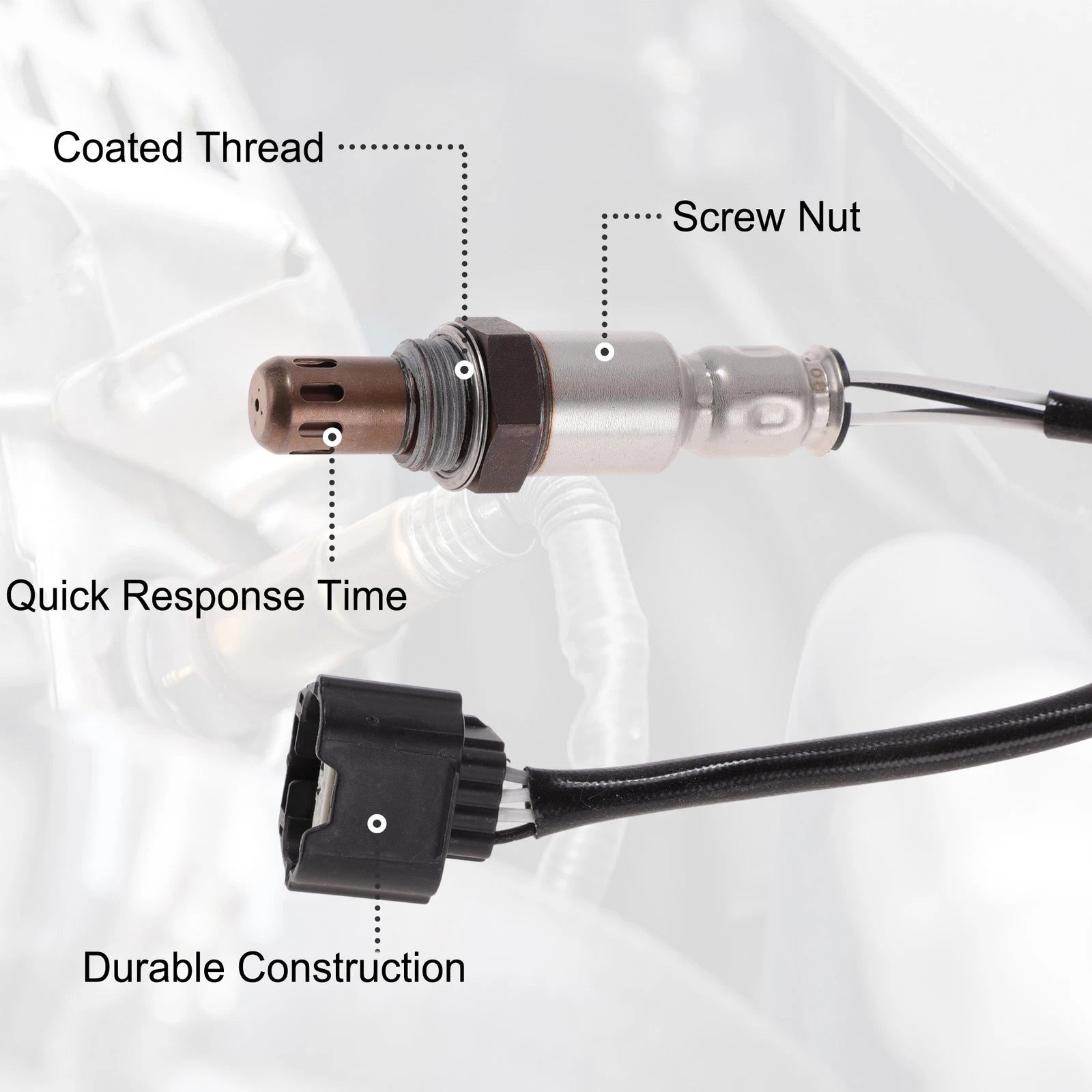 Downstream Oxygen Sensor for Nissan Altima L4 2.5L (2013–2018) O2 Sensor 2344905