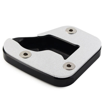 Kickstand Side Stand Extension Plate Pad for Suzuki Hayabusa (2008–2020) Silver
