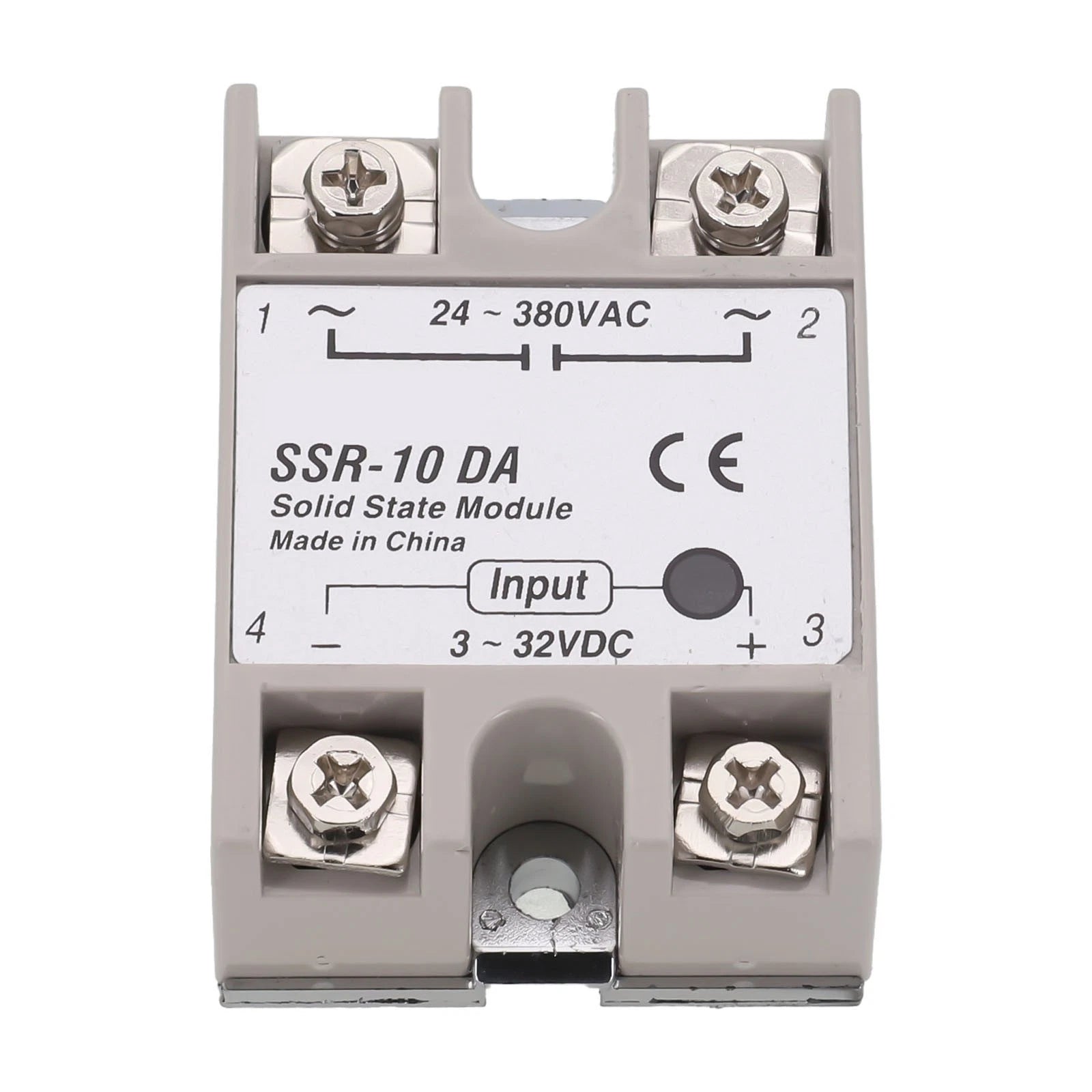 SSR10DA Solid State Relay 10A for DC 332V to 24380V AC Control