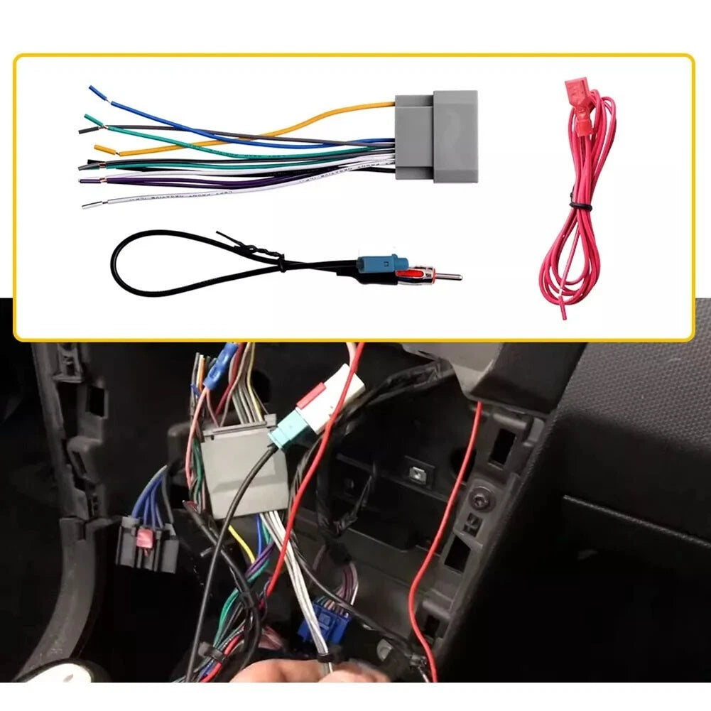 Antenna Adapter & Installation Harness for Jeep Dodge Chrysler