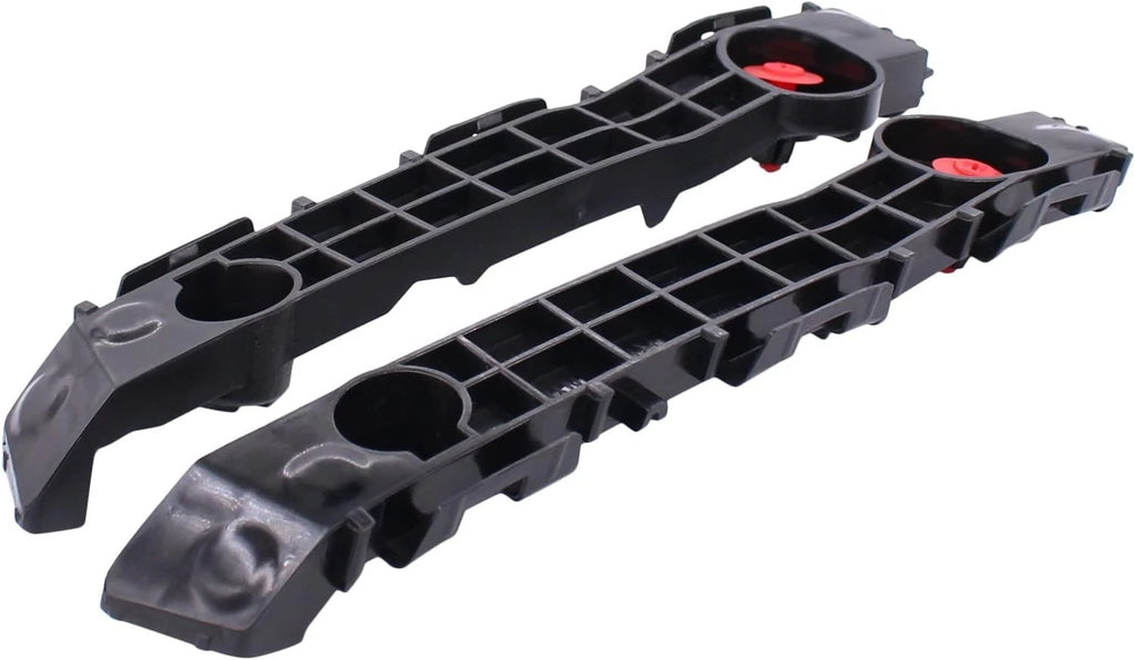 Pair of Bumper Brackets for Toyota Tacoma (2016–2021) - Steel, Black