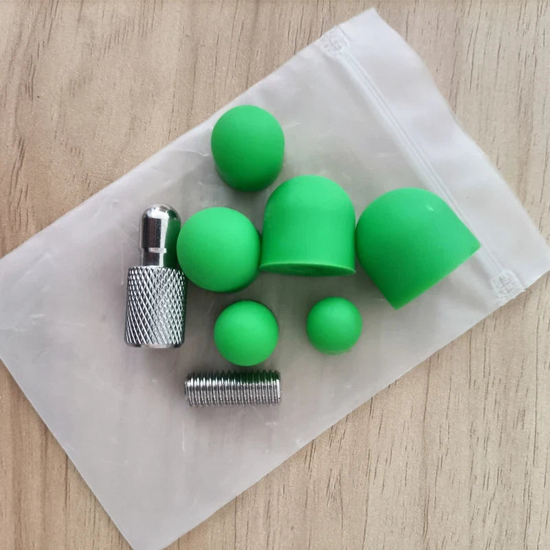 Rubber Tips Set For Hammer Dent Rod Knockdown Tools Hail Paintless Dent Repair