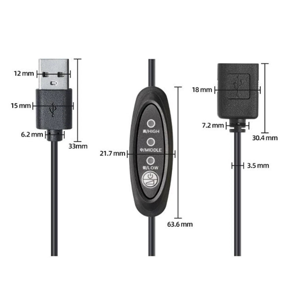 Plug-and-Play 3-Speed Controller for Easy Connectivity