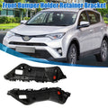 Front Bumper Cover Support Rail Pair Left Right Replacement for Toyota RAV4 (2013–2018)